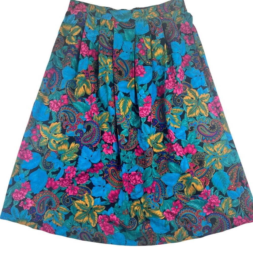 Vintage Bonworth Women's Skirt Elastic Waist Petite Medium